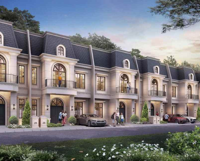 dijual villa komplek athena garden