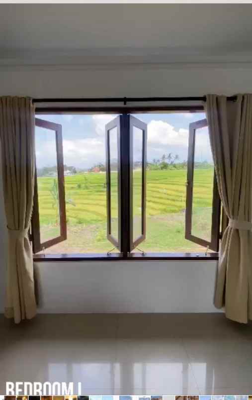 dijual villa lantai 2 lokasi nyanyi tabanan