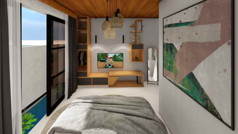 dijual villa pantai melasti badung bali