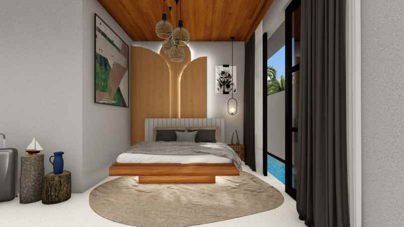 dijual villa pantai melasti badung bali