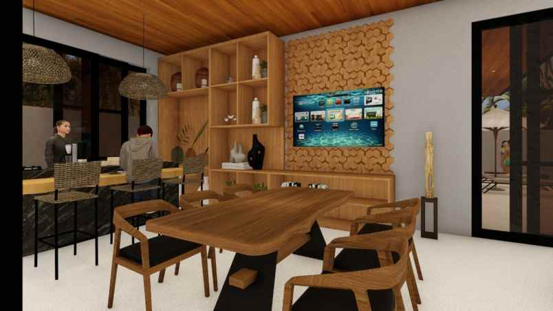 dijual villa pantai melasti badung bali