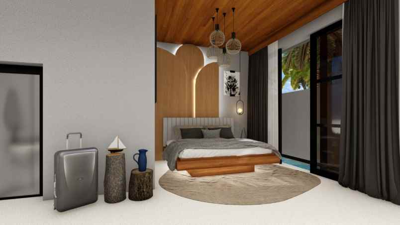 dijual villa pantai melasti badung bali