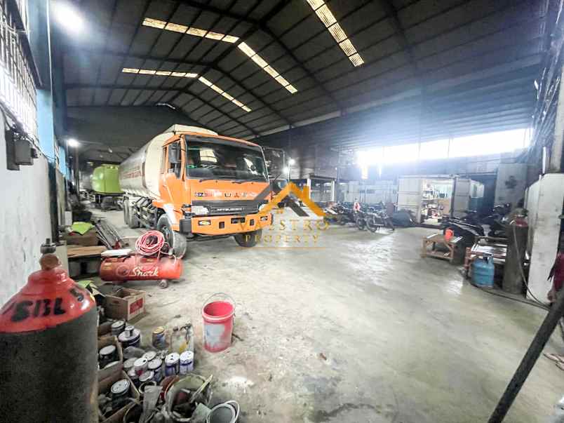 disewakan gudang jalan metal raya krakatau ujung