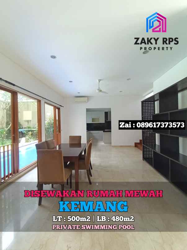 disewakan rumah kemang timur