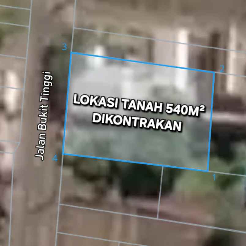 disewakan tanah bringkit