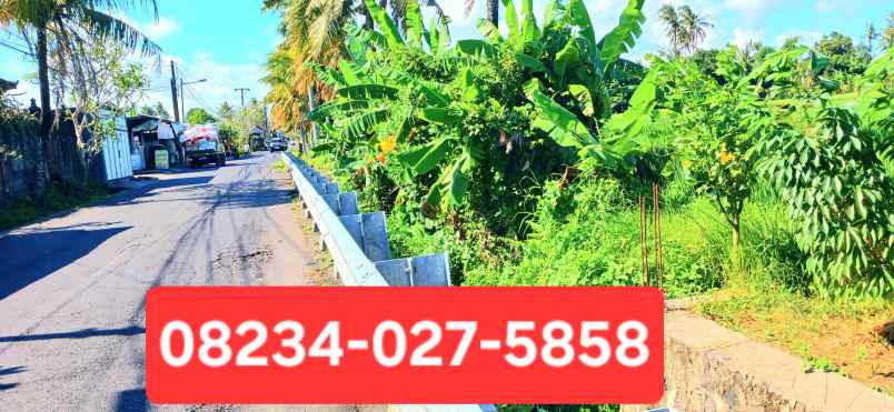 disewakan tanah jalan cekomaria denpasar bali