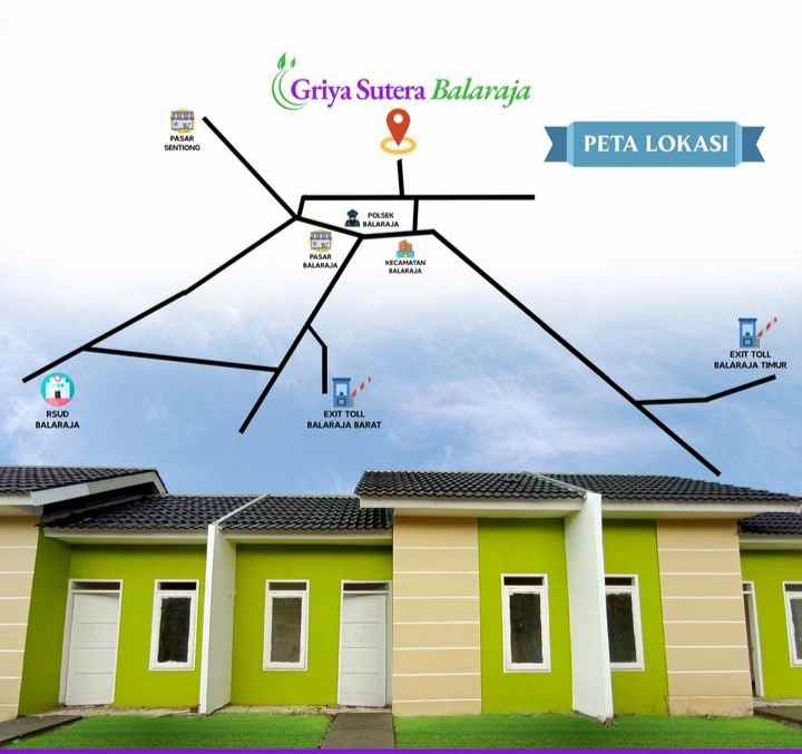 griya sutera balaraja lokasi elite harga subsidi