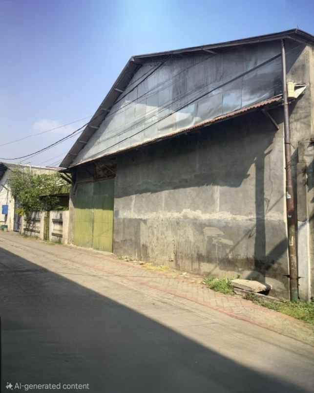 gudang kapas madya strategis row jalan 2 mobil