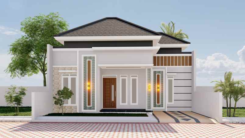 hunian premium dengan desain modern 300jtan di klaten