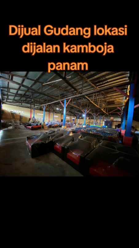 jual gudang pembuatan mebel di jalan kamboja panam