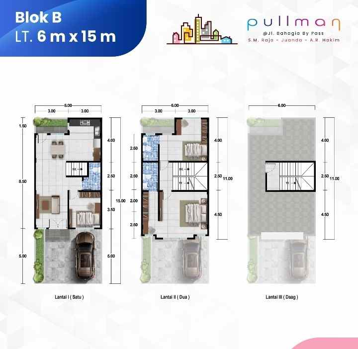 jual ruko dan villa komplek pullman business district