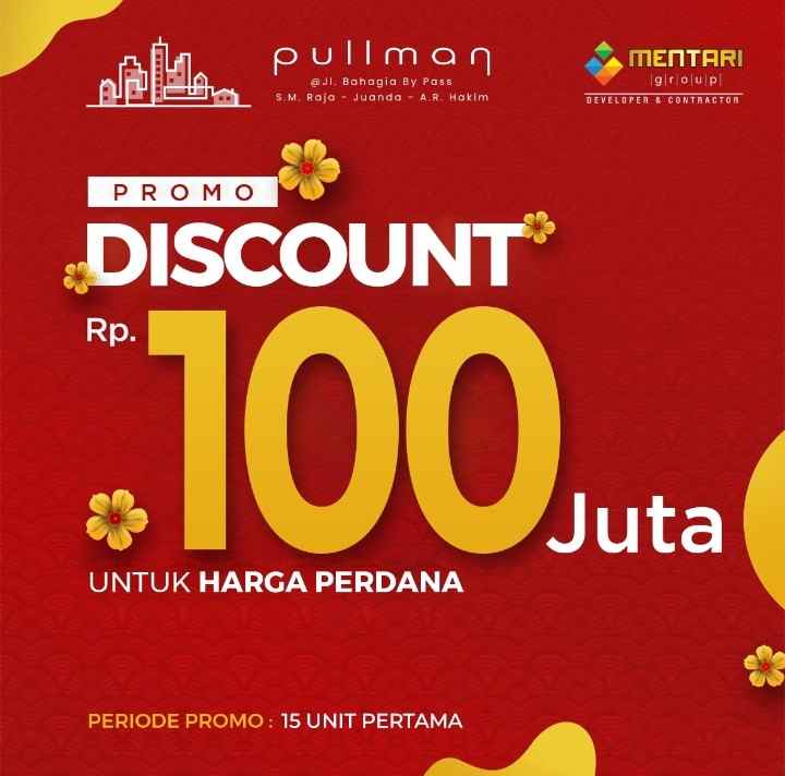 jual ruko dan villa komplek pullman business district