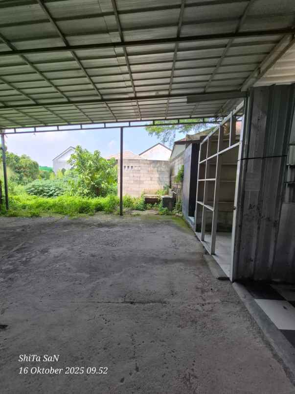 lahan tempat usaha strategis di cipayung depok