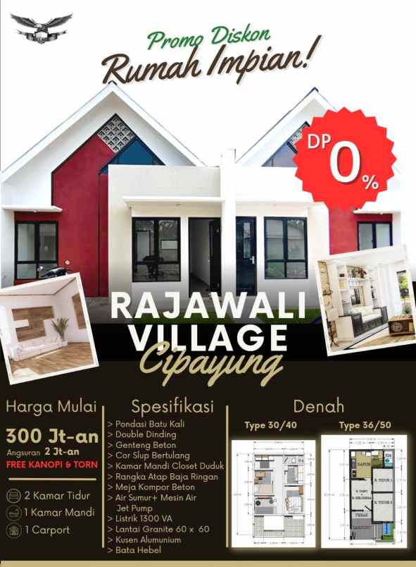 perumahan rajawali village cipayung depok