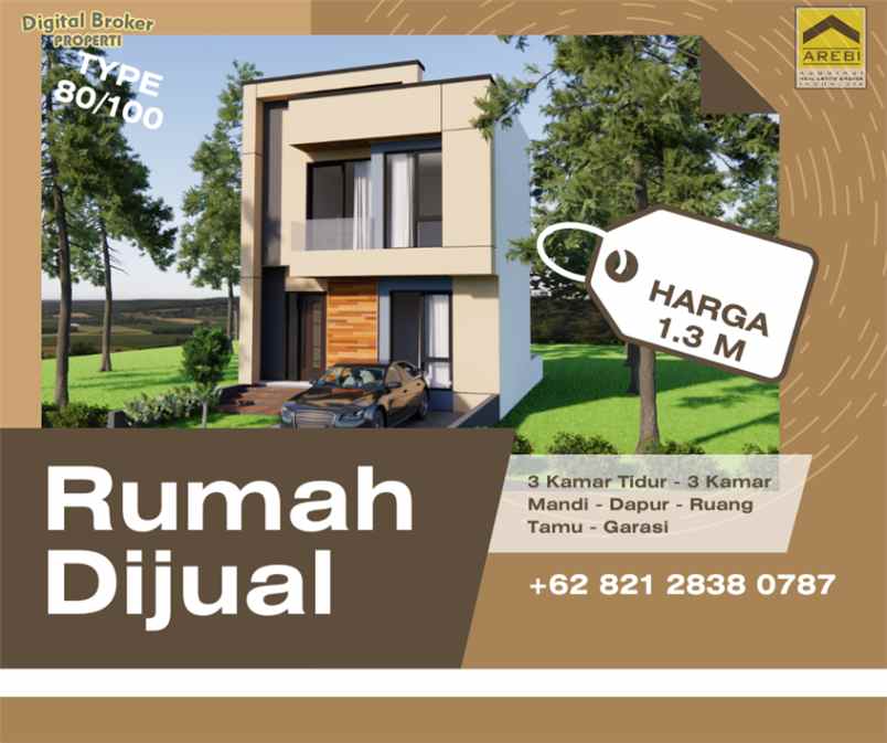 promo rumah murah mewah villa city view lembang