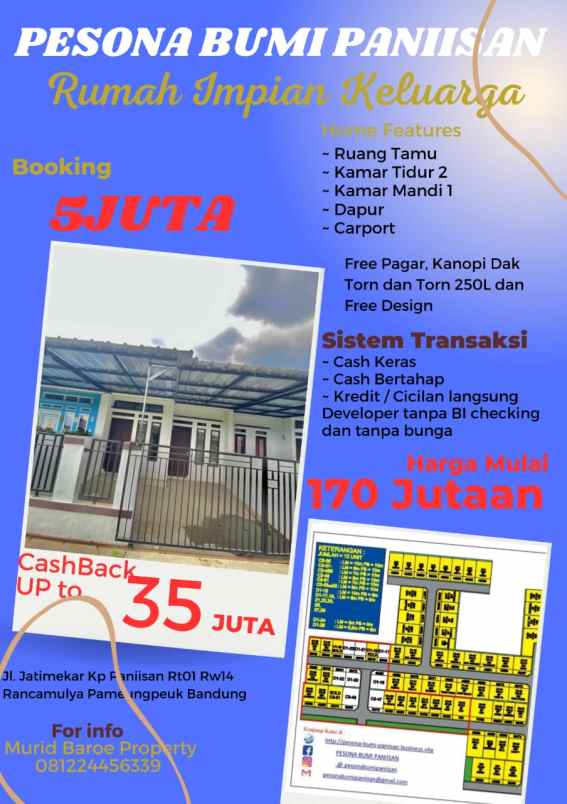 ready unit cicilan lansung developer