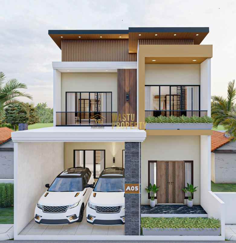 rumah 2 lantai design keren di purwomartani kalasan