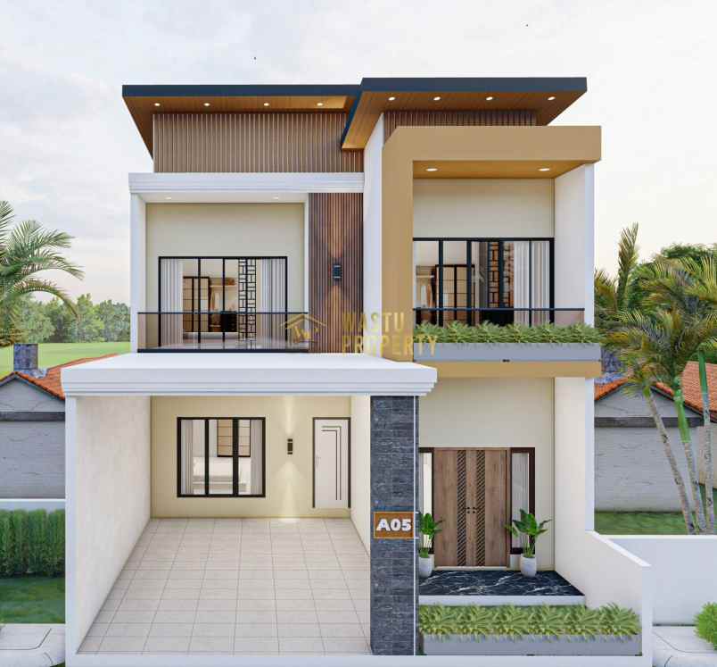 rumah 2 lantai design keren di purwomartani kalasan