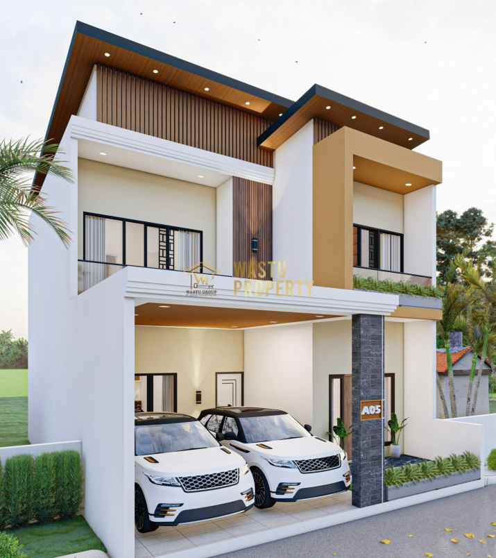rumah 2 lantai design keren di purwomartani kalasan