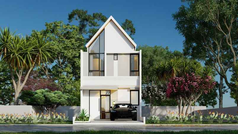 rumah 2 lantai harga 1 lantai sawangan depok