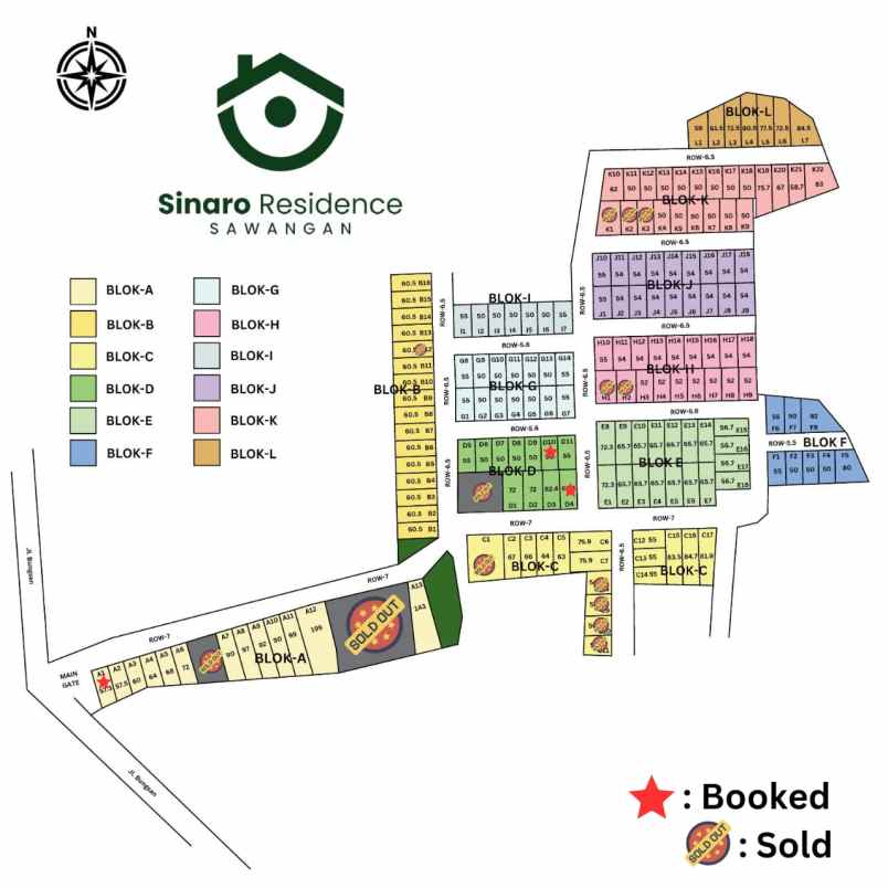 rumah 2 lantai harga 1 lantai sawangan depok