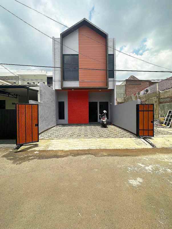 rumah baru 2 lantai di jati cempaka pondok gede bekasi