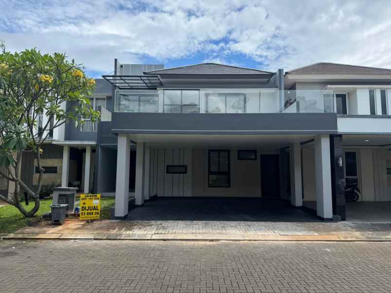 rumah baru siap huni lokasi strategis di area bsd city