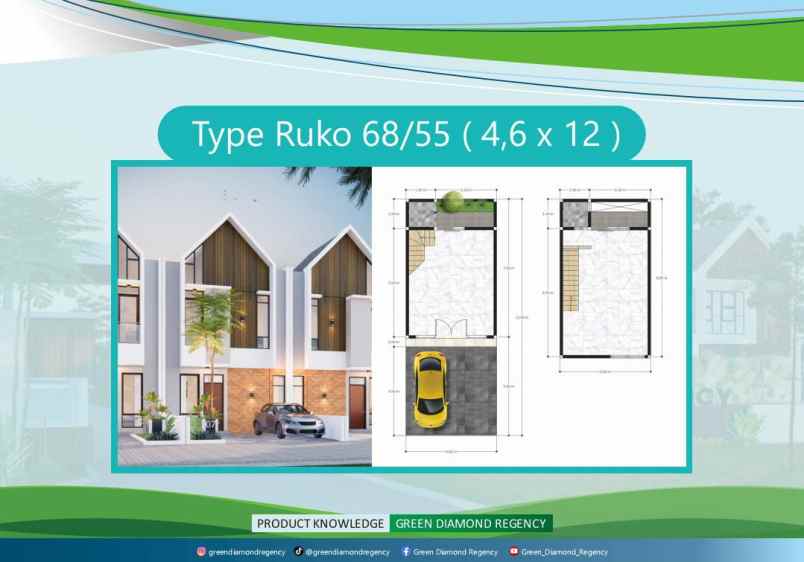 rumah cantik green diamond regency suci manyar