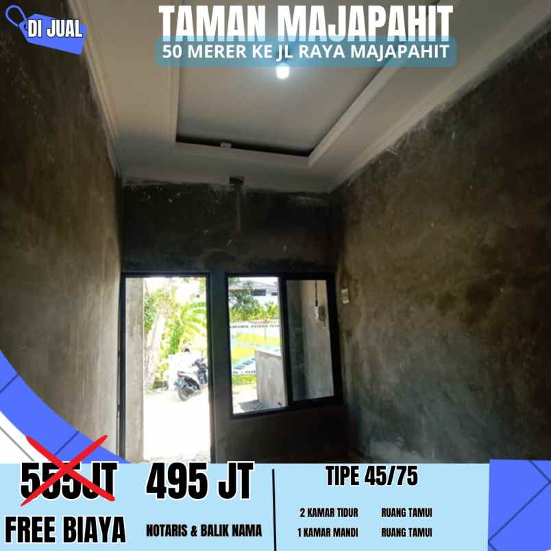 rumah cluster 400jt an di pedurungan lor semarang