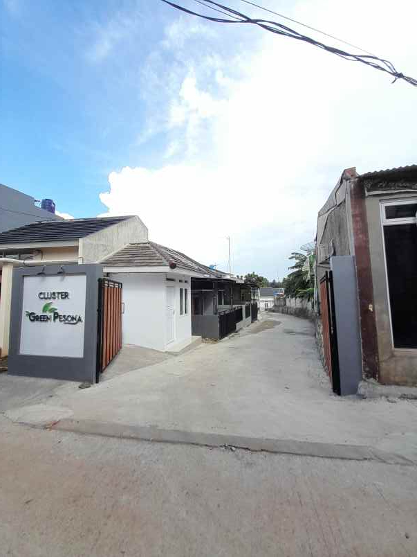 rumah cluster siap huni green peson