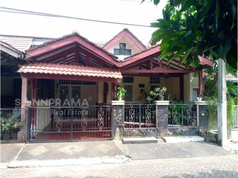 rumah di pamulang estate tanah luas 112 shm ash