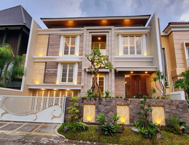 rumah dijual citraland puri sentra raya surabaya