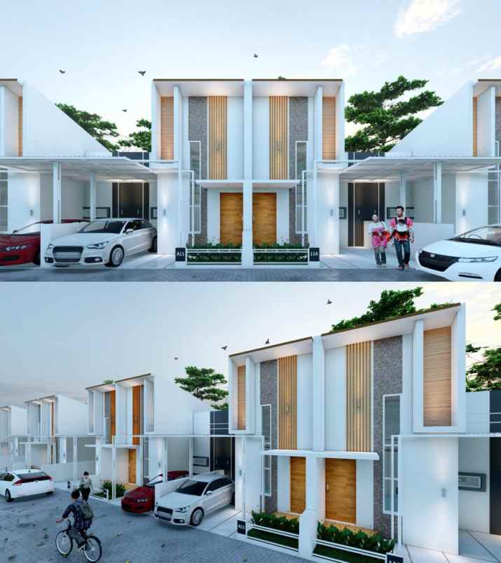 rumah hunian modern cluster tipe 40 boyolali dp 2 jt