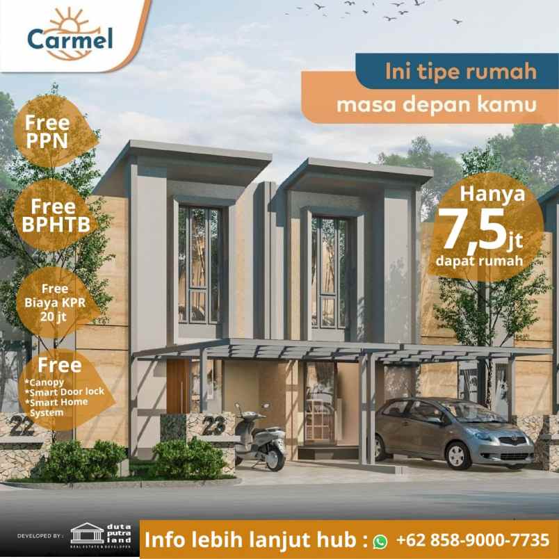 rumah jl boulevard grand duta