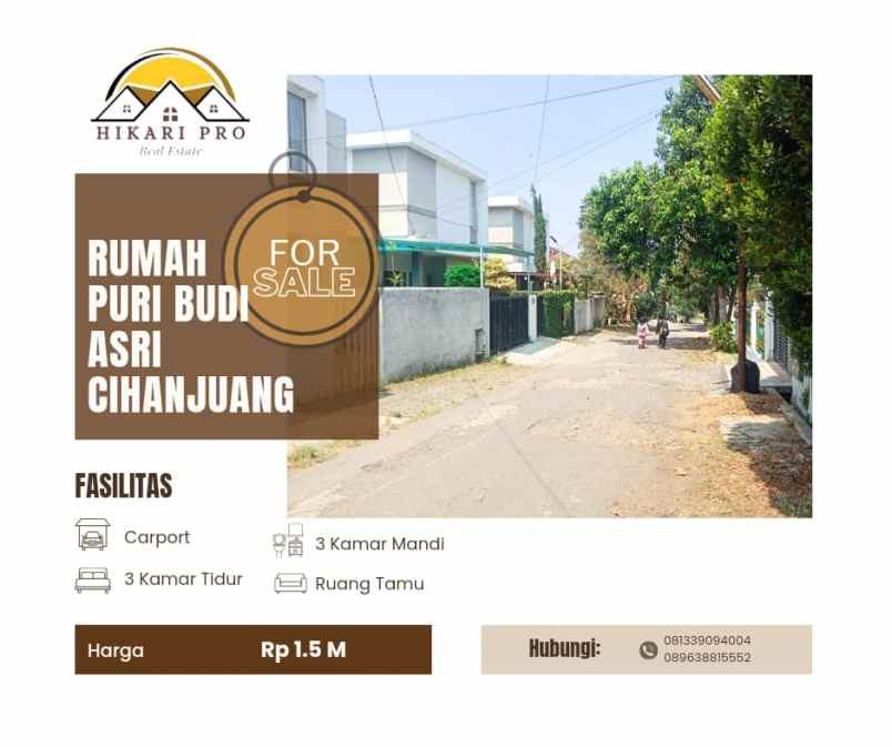 rumah komplek cihanjuang siap huni