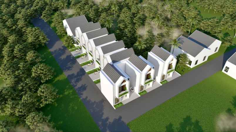 rumah konsep scandinavian all in biaya kpr