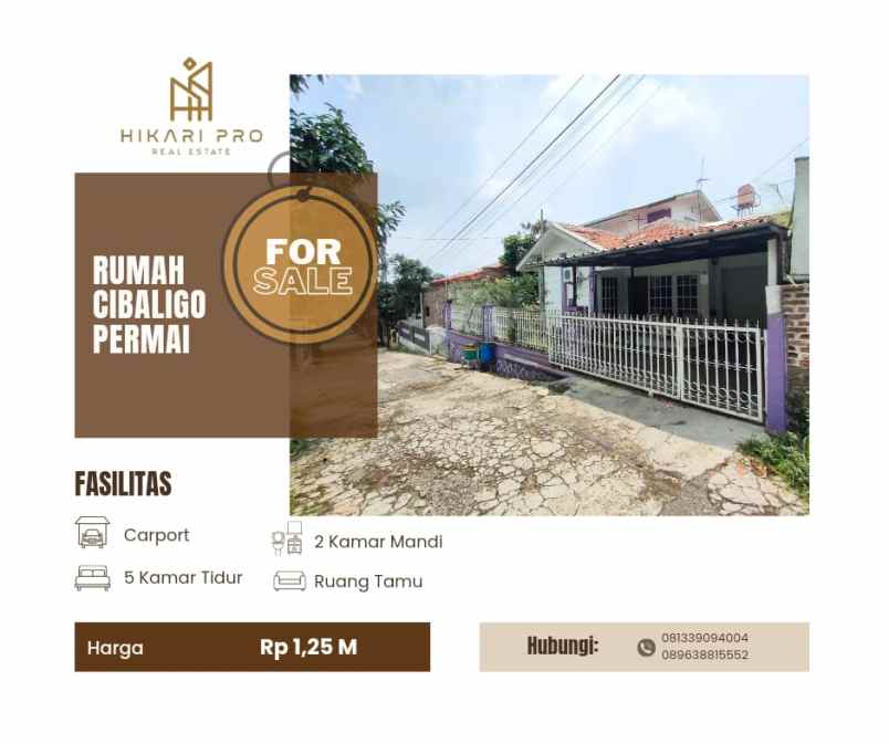 rumah luas cibaligo permai cihanjuang