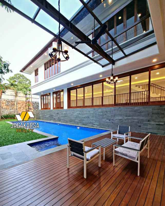 rumah mewah modern tropical kemang jaksel