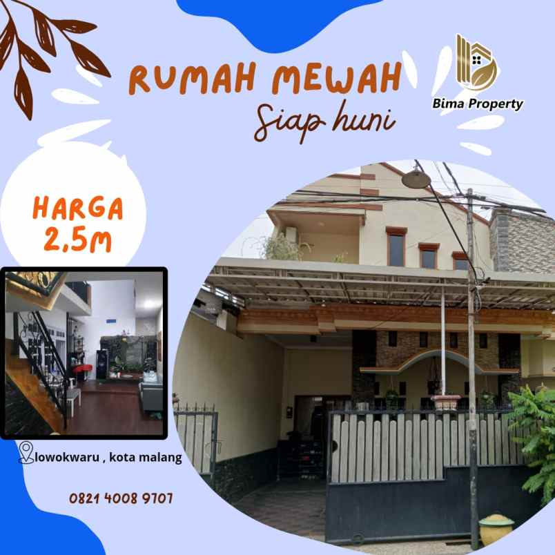 rumah mewah siap huni di kota malang