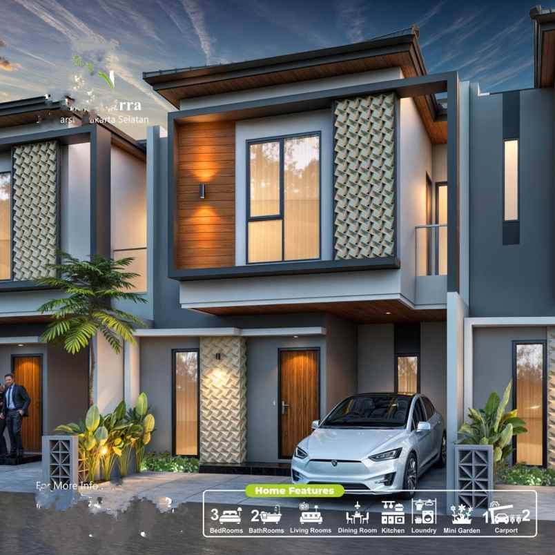 rumah minimalis modern dan murah di jagakarsa