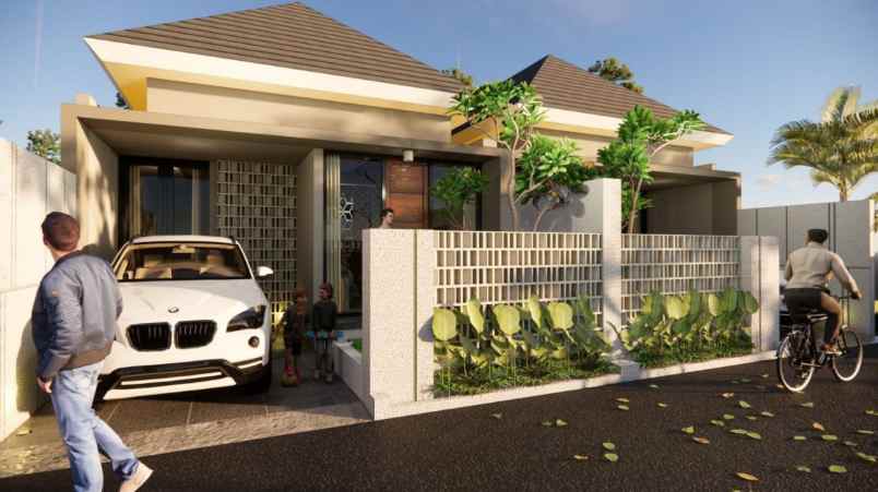 rumah minimalis modern siap huni di seyegan sleman