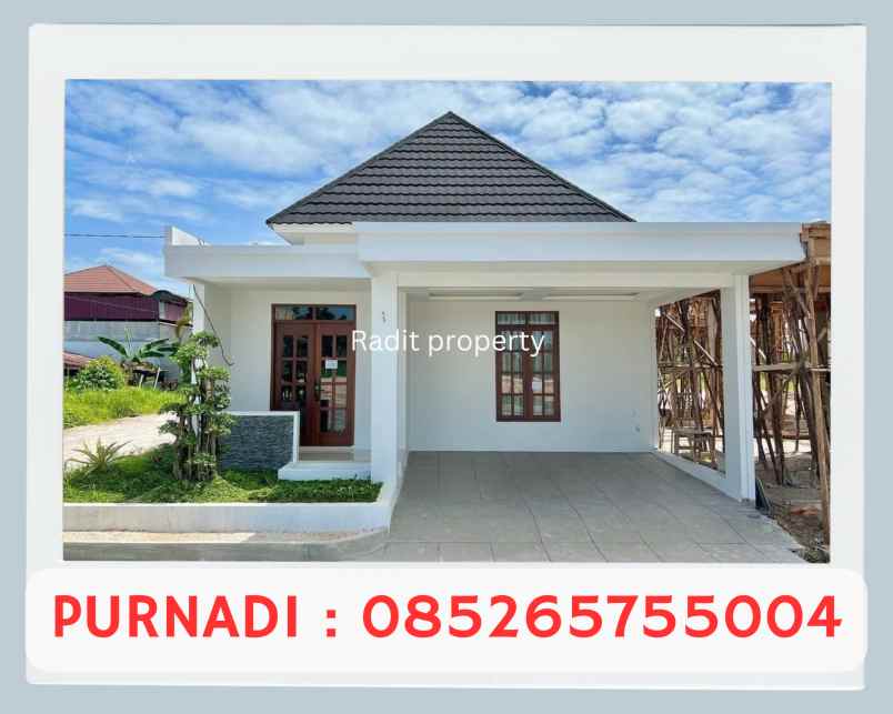 rumah model eropa di jalan nangka