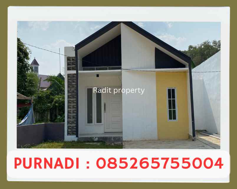 rumah model unik dekat asiafram