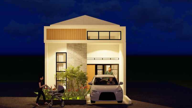 rumah modern termurah alexander village