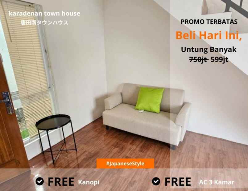 rumah murah 2 lantai