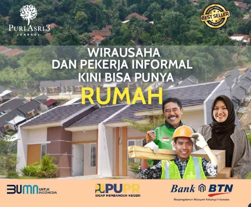 rumah murah cileungsi puri asri 3