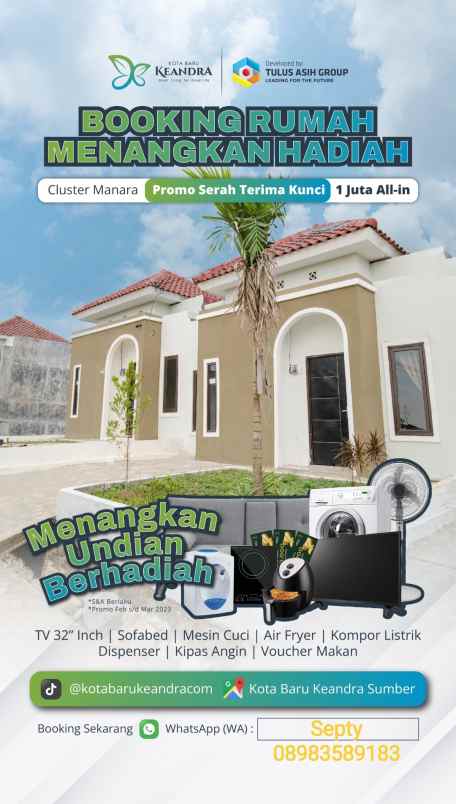 rumah murah cuma sejuta di manara