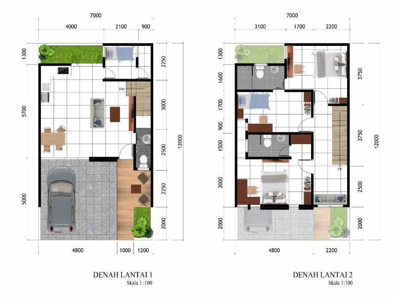 rumah murah dijual dekat kampus upn limo depok