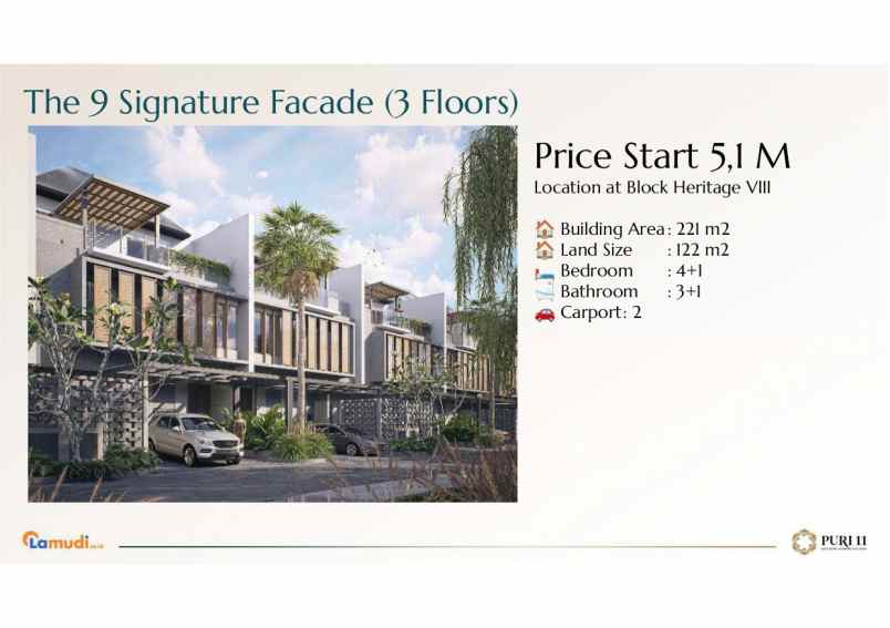 rumah murah exclusive puri 11