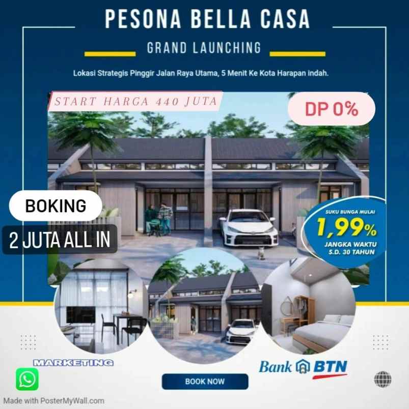 rumah murah free biaya biaya di bekasi